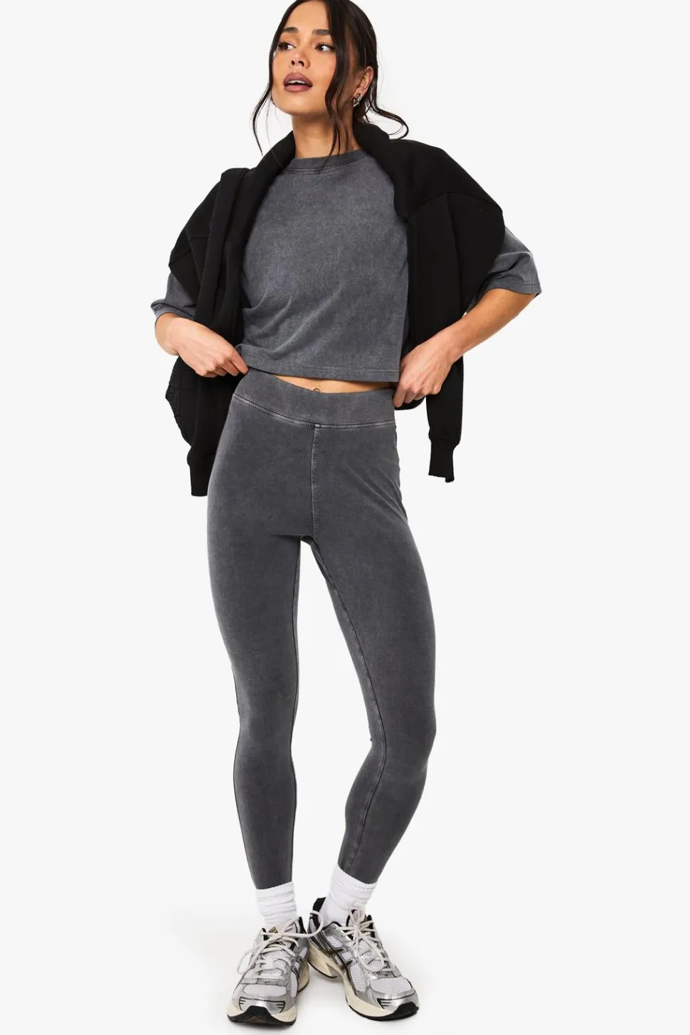 Acid Wash High Waist Legging | Nasty Gal