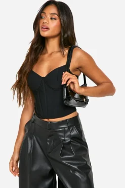 Bandage Cupped Boned Corset Top | Nasty Gal