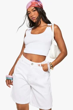 Basic Boyfriend Denim Jorts | Nasty Gal