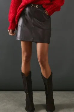 Belted Five Pocket Mini Skirt | Nasty Gal