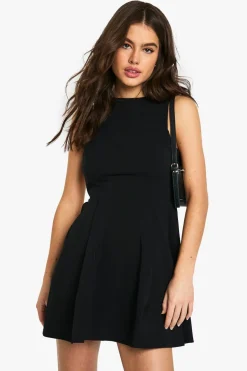 Bengaline Open Back Skater Dress | Nasty Gal