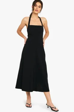 Bengaline Square Neck Skater Midaxi Dress | Nasty Gal