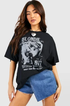 Blondie Oversized License Band T-shirt | Nasty Gal