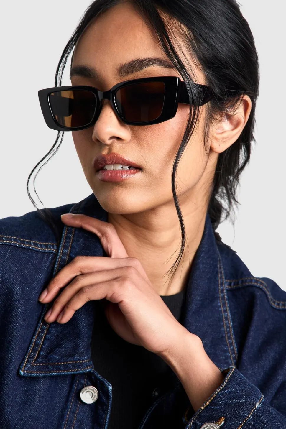 Brown Lense Square Sunglasses | Nasty Gal