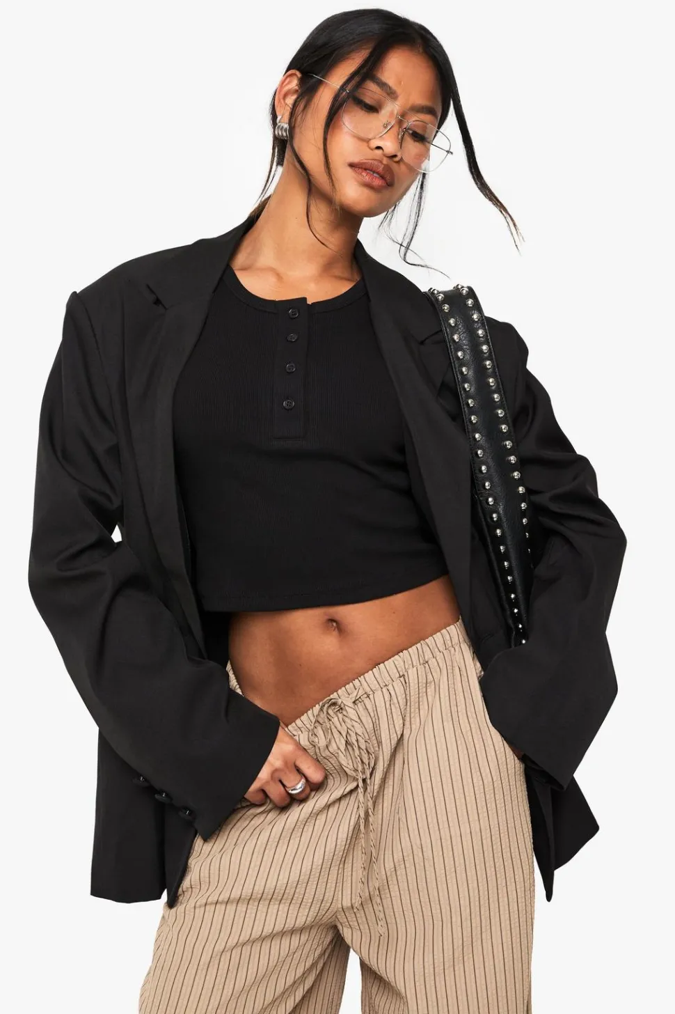 Button Detail Tank Vest Top | Nasty Gal