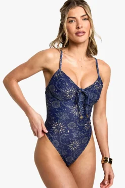 Celestial Underwired Swimsuit | Nasty Gal
