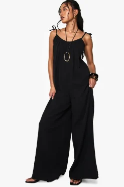 Cheesecloth Swing Jumpsuit | Nasty Gal