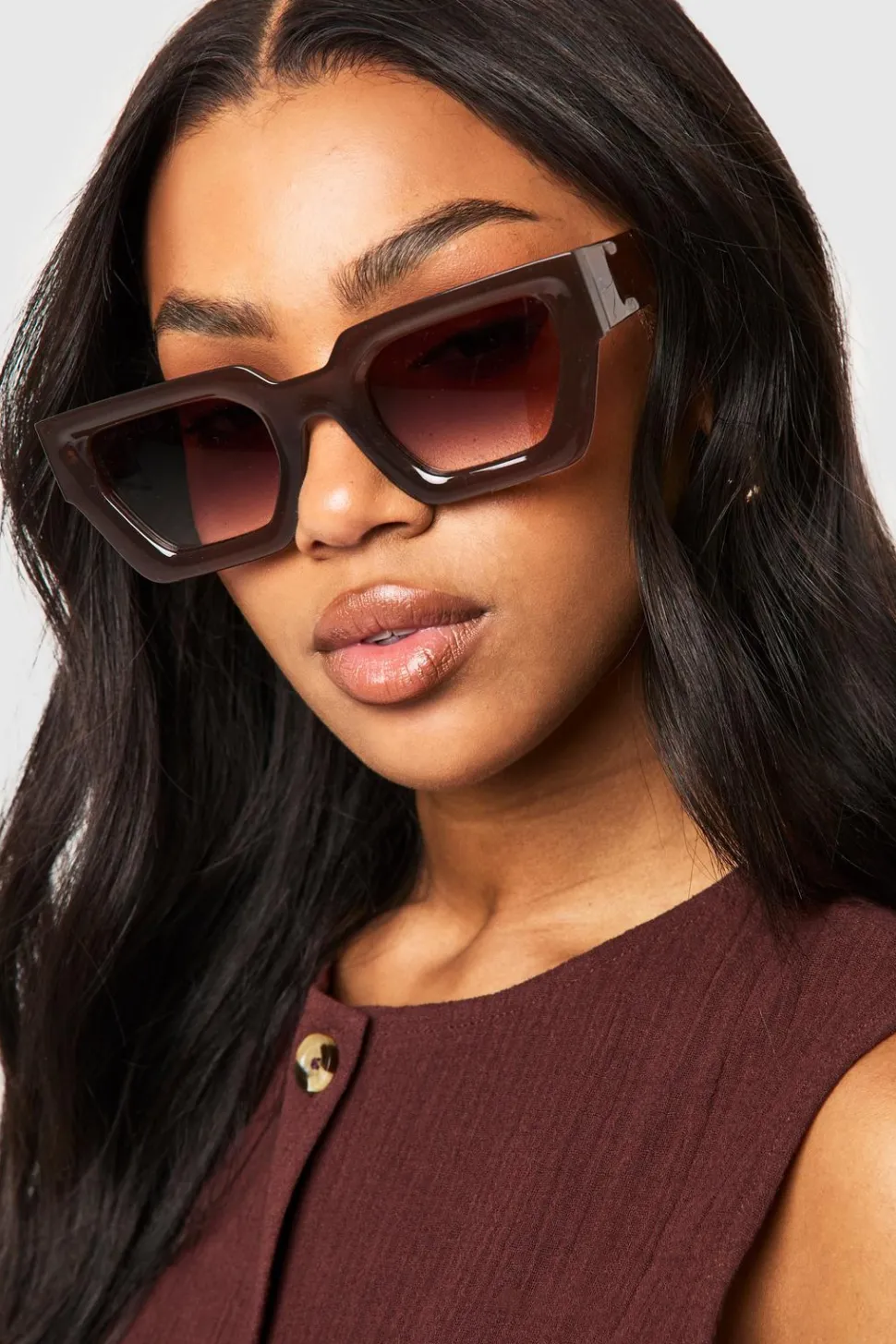 Chunky Square Sunglasses | Nasty Gal