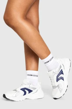 Contrast Stripe Chunky Sports Trainers | Nasty Gal