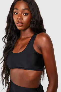 Control Scoop Bikini Top | Nasty Gal