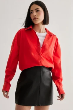 Cotton Oversized Shirt | Nasty Gal