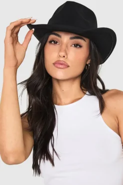 Curved Edge Cowboy Fedora Hat | Nasty Gal