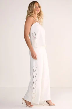 Cutwork Side Tailored Wide Leg Pants | Nasty Gal