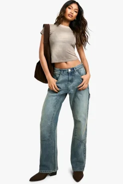 Denim Carpenter Straight Leg Jean | Nasty Gal