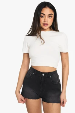 Denim Mini Short | Nasty Gal