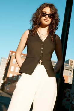 Essentials Tailored Vest | Nasty Gal