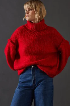 Exposed Seam Super Chunky Knitted Jumper | Nasty Gal