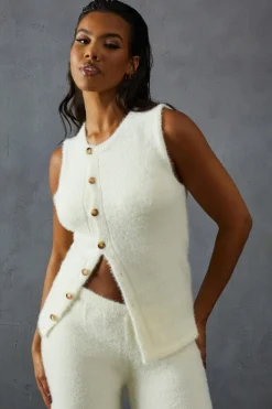 Eyelash Knit Sleeveless Top | Nasty Gal