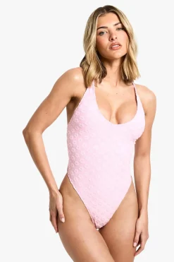 Floral Towelling Swimsuit | Nasty Gal