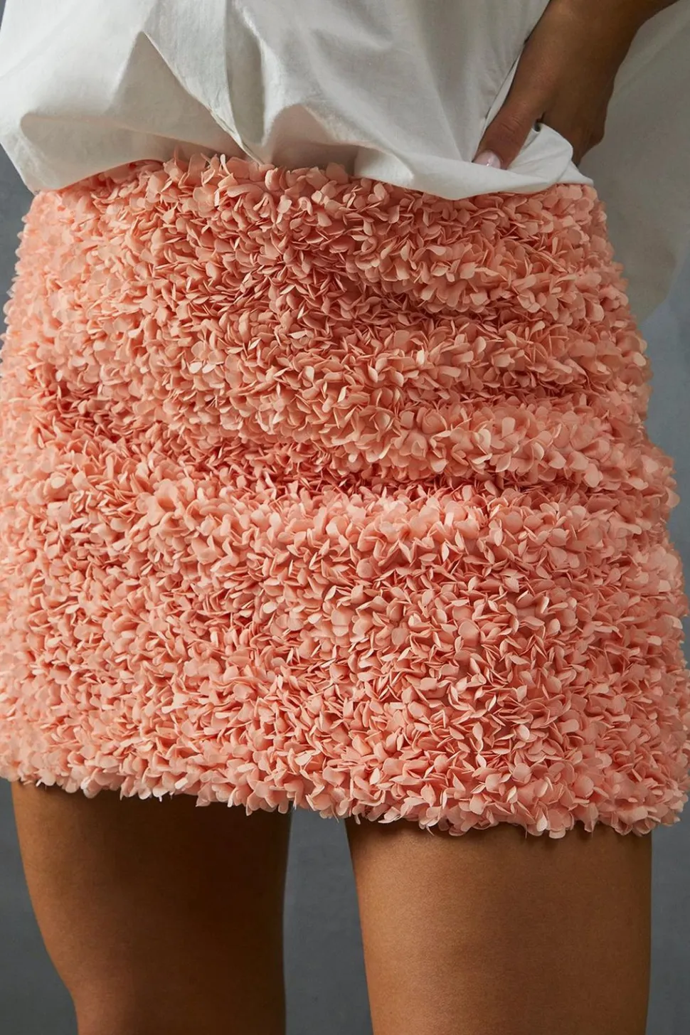 FloralAppliqueLow Waist Mini Skirt | Nasty Gal