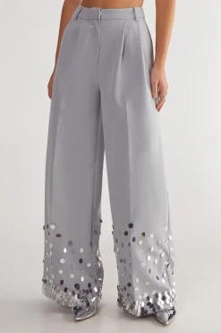Hand Embellished Ombre Sequin Trouser | Nasty Gal