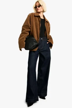 Hem Detail Wide Leg Jean | Nasty Gal