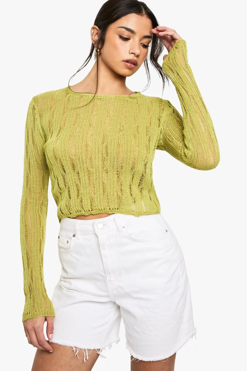 Ladder Detail Jumper | Nasty Gal