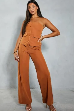 Lightweight Woven Tailored Straight Leg Trouser | Nasty Gal