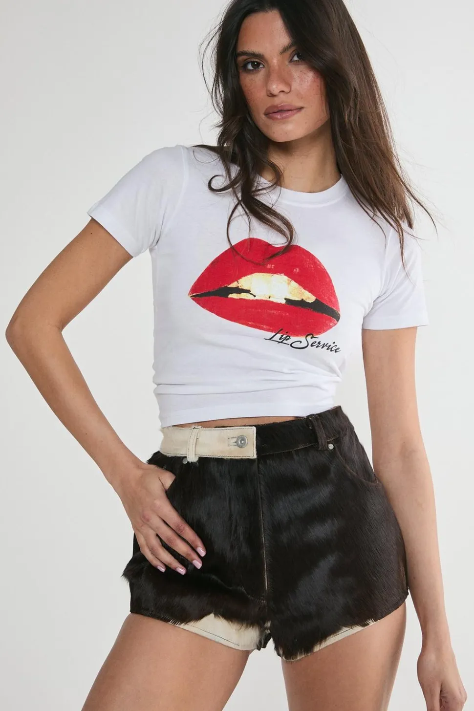Lip Service Graphic Baby T-Shirt | Nasty Gal