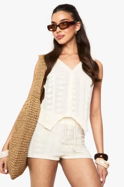 Mix and Match Crochet Textured Patterned Short | Nasty Gal