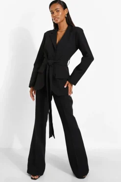 Obi Tie Waist Tailored Blazer | Nasty Gal