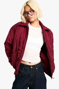 Oversized Bomber Jacket | Nasty Gal
