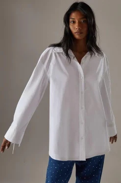 Oversized Bow Back Shirt | Nasty Gal