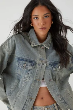 Oversized Denim Jacket | Nasty Gal