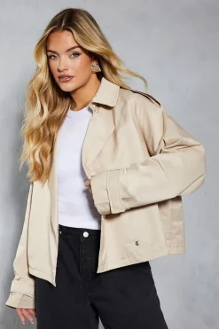 Oversized Short Trench Coat | Nasty Gal
