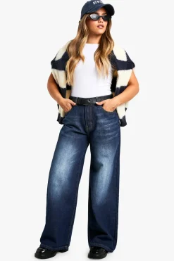 Petite Basics High Waisted Wide Leg Jeans | Nasty Gal