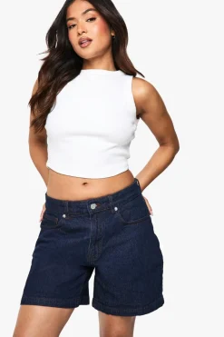 Petite Denim Boyfriend Short | Nasty Gal