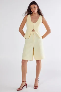 Picot Trim Tailored Top | Nasty Gal