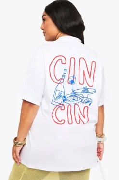 PLUS CIN CIN OVERSIZED T-SHIRT | Nasty Gal