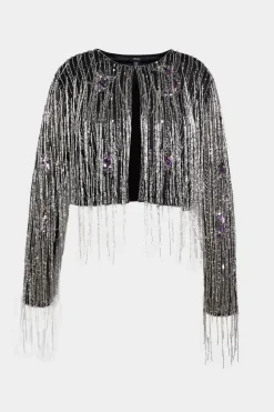 Plus Moon And Star Sequin Tassel Jacket | Nasty Gal