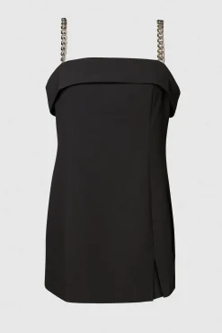 Plus Premium Chain Trim Strap Dress | Nasty Gal