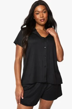Plus Short Sleeve & Short PJ Set | Nasty Gal