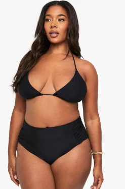 Plus Swimwear Essentials Triangle Bikini Top | Nasty Gal