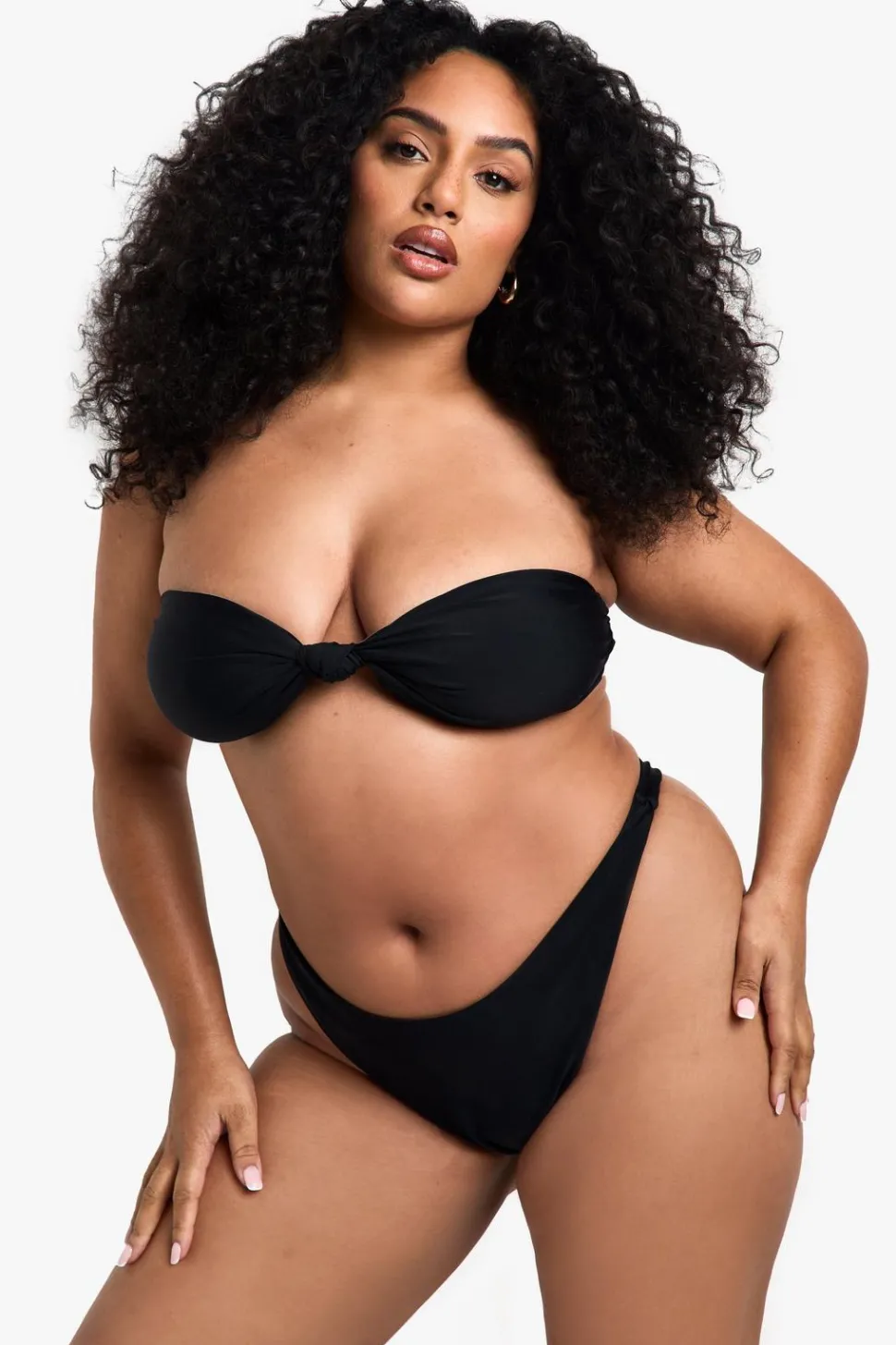 Plus Swimwear Essentials Thong | Nasty Gal