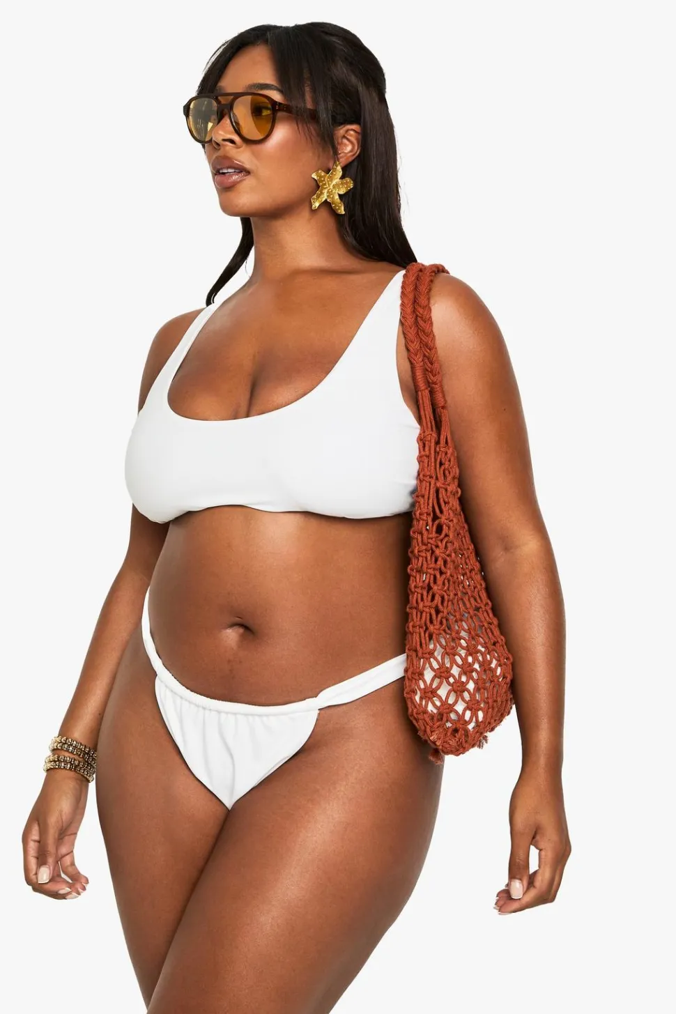 Plus Swimwear Essentials Tanga Brief | Nasty Gal