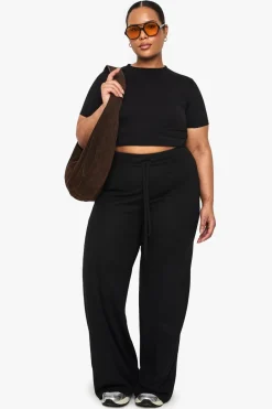 Plus Woven Drawstring Wide Leg Trouser | Nasty Gal