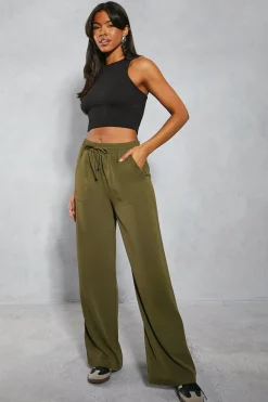 Pocket Detail Wide Leg Trousers | Nasty Gal