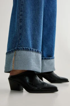 Pointed Toe Western Mule | Nasty Gal