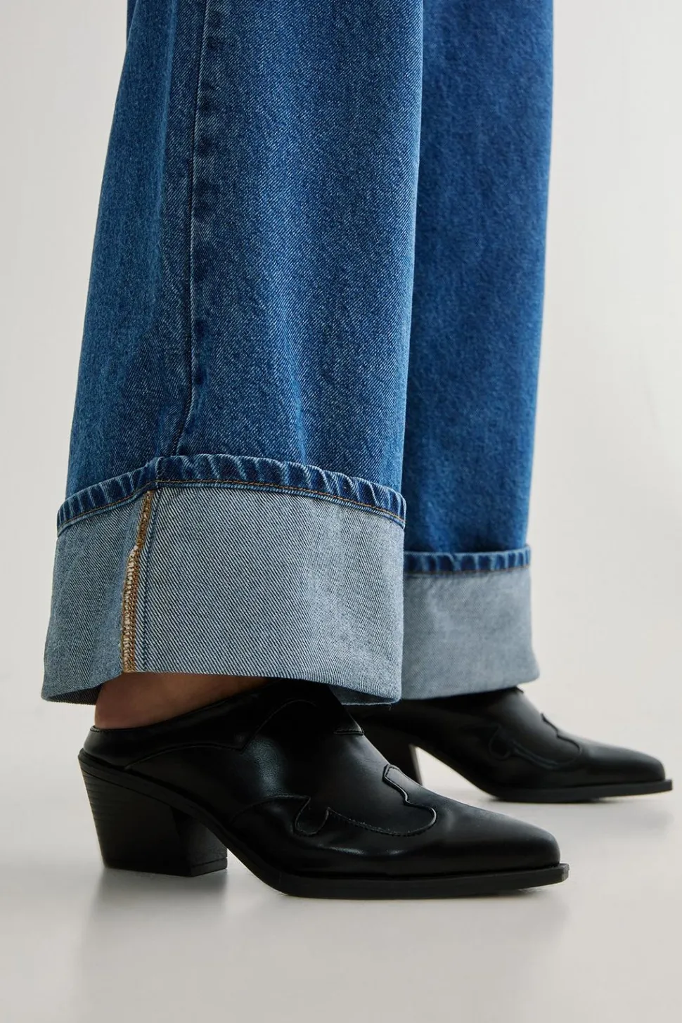 Pointed Toe Western Mule | Nasty Gal