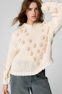 Pom Pom Sweater | Nasty Gal